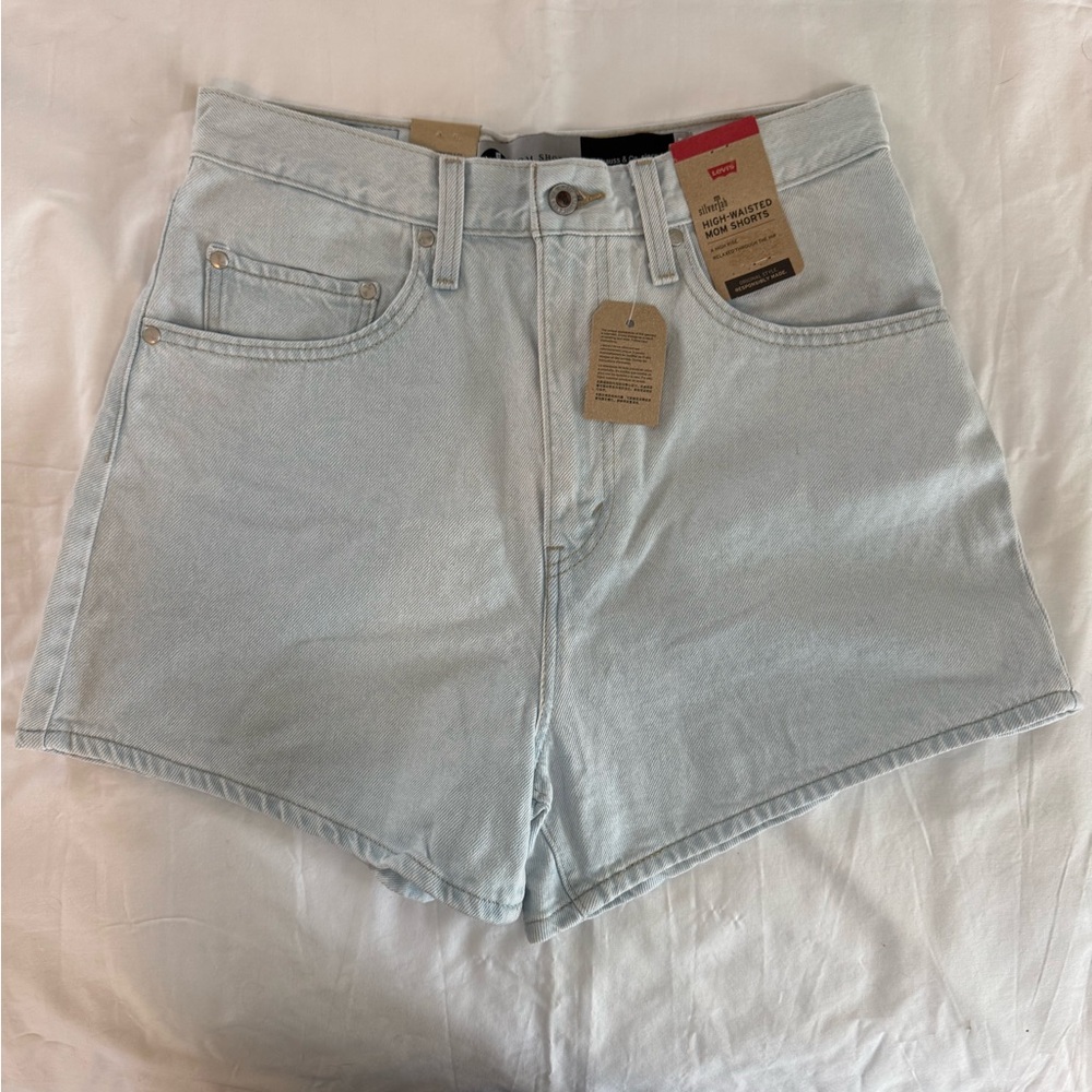 Levi's Women's Soft Blue Jean Shorts